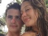 Victoria Van de Stadt, 25, and boyfriend Louis Macindoe, 26, whose dream holiday in Bali has turned into a nightmare after being thrown from their scooter. Picture from Gofundme