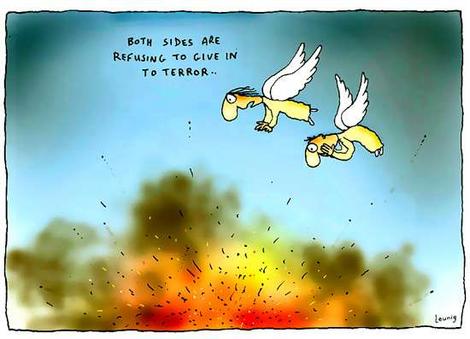 Micheal Leunig's angles horror