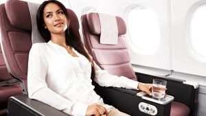 The Premium Economy offering from Qantas.