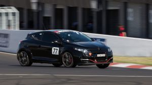 David McCowen driving his Renault Megane in Challenge Bathurst 2016.