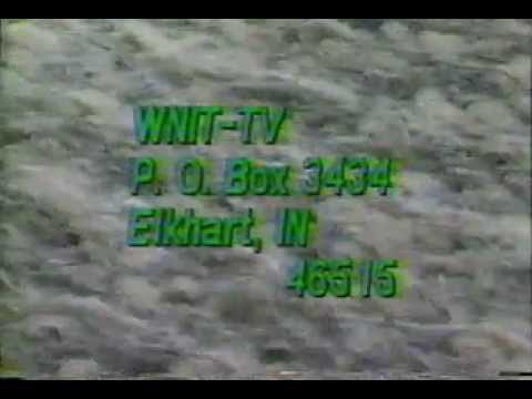 WNIT-TV 34 Sign-Off 1989