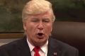 Alec Baldwin as Donald Trump.