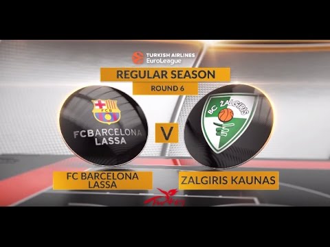 Highlights: FC Barcelona Lassa-Zalgiris Kaunas