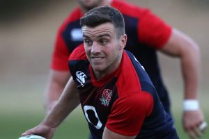 Weak link in defence: England's George Ford is a key cog and should be targeted.