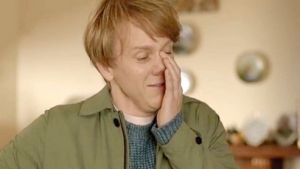 Josh Thomas in last night's emotional Please Like Me.