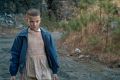 Millie Bobby Brown as Eleven in Netflix's <i>Stranger Things</i>.