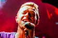 Coldplay's Chris Martin in action at Brisbane's Suncorp Stadium this month.