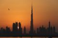 Tolerant image: Burj Khalifa in the middle in Dubai, United Arab Emirates. 
