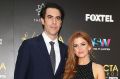 Sacha Baron Cohen and Isla Fisher at the 6th AACTA Awards in Sydney on Wednesday.