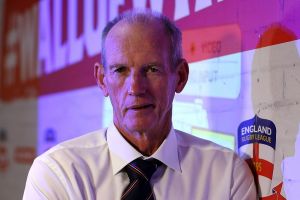 Heading to Dubai: England coach Wayne Bennett.