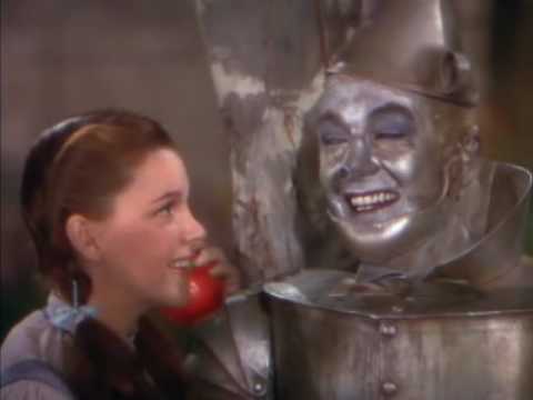 Dorothy Meets The Tinman (The Wizard of Oz 1939)