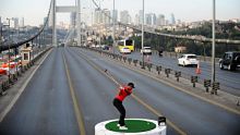 Tiger hits balls from Asia to Europe (Video Thumbnail)