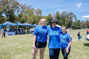 Photo contributed. Socials - Kites for Karralika.?Abby, Sharon and Georgia Tuffin, Chisholm