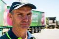 Truck driver Paul Harris says working for a multinational company left him without the stress imposed on some ...