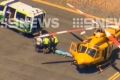 The RAC Rescue Helicopter has been sent to Rottnest where a diver was hit by a boat on Saturday afternoon.