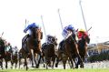 Jockey James Doyle rides Malice to victory at Rosehill Gardens on Saturday.