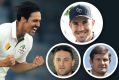 Big Bash headliners include (clockwise from left) Mitchell Johnson, Kevin Petersen, Shane Watson and Brendan McCullum.