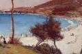 Thomas William Roberts' <i>Holiday sketch at Coogee</i> (1888).
