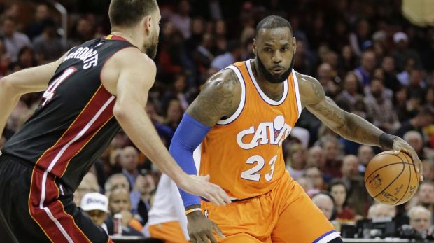 Ninth all time: LeBron James has moved into ninth place on the NBA scoring list.