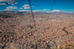 View of La Paz, Bolivia.