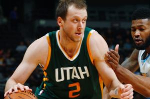 Utah Jazz forward Joe Ingles.