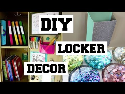 DIY Locker Decor & Organization for Back to School! | DIYwithMisha