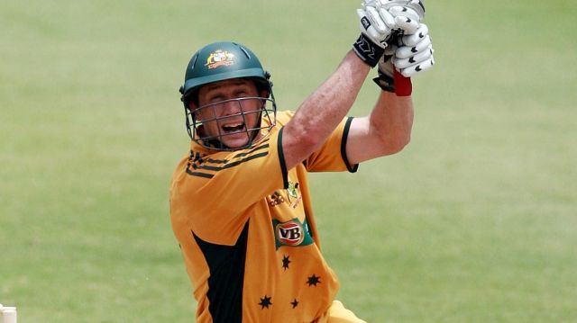 Former Australian cricketer David Hussey.