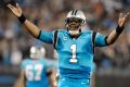 Not out of it: Cam Newton's Panthers kept their slim playoff hopes alive.