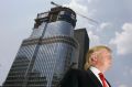 Donald Trump with his 92-storey Trump International Hotel & Tower.