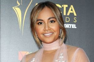 SYDNEY, AUSTRALIA - DECEMBER 07: Jessica Mauboy arrives ahead of the 6th AACTA Awards Presented by Foxtel at The Star on ...