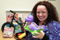 Hannah Richardson is preparing to sell unwanted children's toys ahead of the influx of Christmas gifts.
