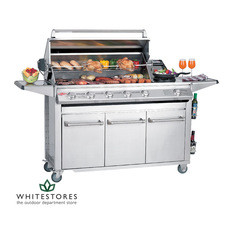  - BeefEater SL4000S Deluxe Series - 6 Burner Stainless Steel Gas BBQ - BBQs