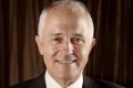 Prime Minister Malcolm Turnbull in his Prime Ministerial suite at Parliament House in Canberra.