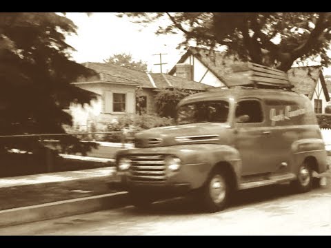 Driving Through Burbank Ca. 1943 (In HD)