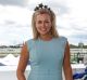 Samantha Armytage on Melbourne Cup Day at Flemington Racecourse.