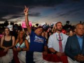 Donald Trump supporters during a rally in Pensacola, FL, November 2, 2016.