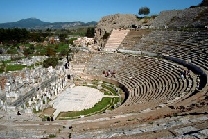 The Great Theatre at Ephesus.