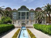 The Eram palace and garden in Shiraz, Iran.