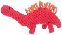 Jax and Bones   Large Rope Dog Toy - 13 in - Stew the Stegosaurus