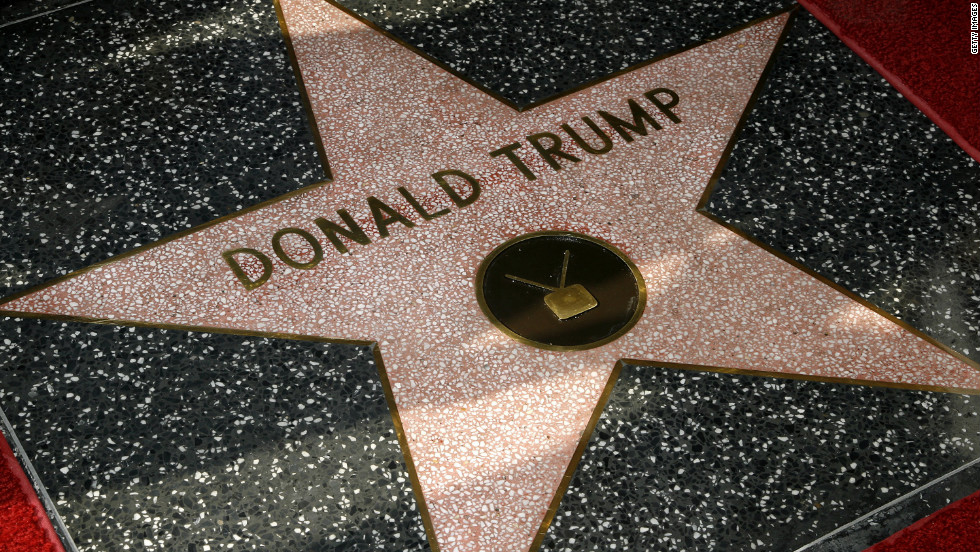 For &quot;The Apprentice,&quot; Trump was honored with a star on the Hollywood Walk of Fame in January 2007.