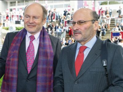 Alain et Gérard Wertheimer, les copropriétaires de la maison Chanel