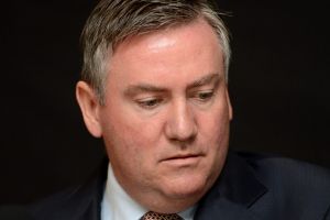 Collingwood president Eddie McGuire.  