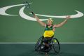 Dylan Alcott's achievements this season included winning gold in the quad singles wheelchair tennis in Rio de Janeiro.