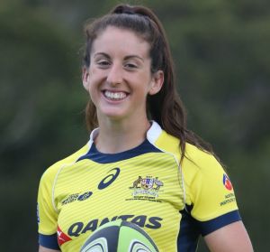 World women's sevens player Alicia Quirk. Photo: Peter Rae Friday 9 May 2014.