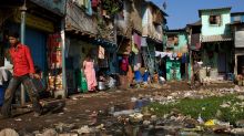 Tough life: The Dharavi slum.