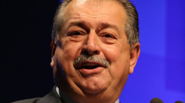 Dow's Australian-born CEO Andrew Liveris.