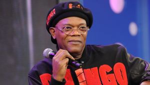 Actor Samuel L. Jackson stars in Snakes On A Plane, which would may have been better if they'd flashed the words "Snakes ...