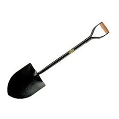 SHOVEL ROUND STEEL HANDLE - Shovels & Spades