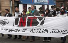 UNITY (union of asylum seekers) rally, Glasgow 7/10/06