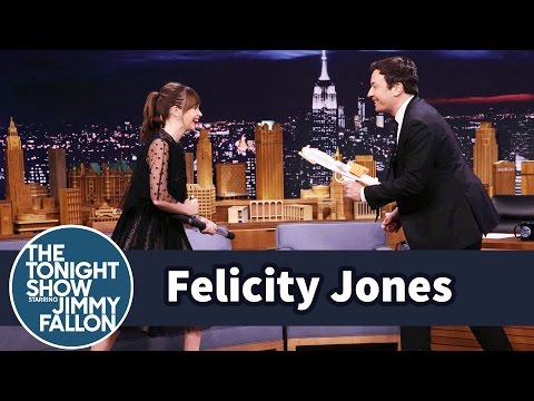 Felicity Jones Demos Her Badass Star Wars Fight Moves on Jimmy